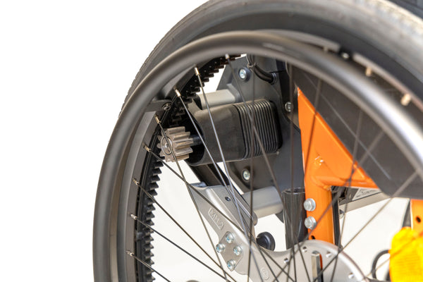 VMax2-Attendant-The pushing and braking aid V-MAX² makes it easier for you to negotiate inclines and thus extends your radius of action significantly.-Glide Products