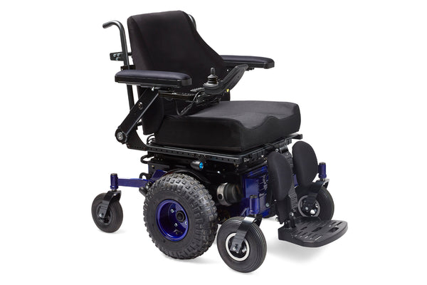 Centro XT-Powered Wheelchairs-CentroGlide XT is a special version of our leading power wheelchair, with features to give users the freedom to navigate grass playing fields, dirt tracks or uneven outdoor surfaces with confidence.-Glide Products