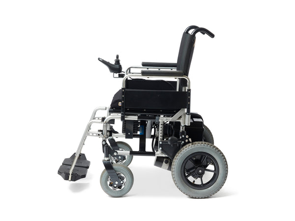 RocketGlide-Paediatric Powered-This rear-wheel-drive electric wheelchair for kids is constructed with lightweight aluminium, which increases the endurance and range of the battery. -Glide Products