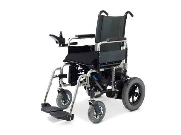 RocketGlide-Paediatric Powered-This rear-wheel-drive electric wheelchair for kids is constructed with lightweight aluminium, which increases the endurance and range of the battery. -Glide Products