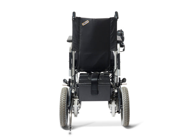 RocketGlide-Paediatric Powered-This rear-wheel-drive electric wheelchair for kids is constructed with lightweight aluminium, which increases the endurance and range of the battery. -Glide Products