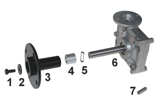 Hub Assembly for 145/70-6 Wheel 310090-/spare-Glide Products