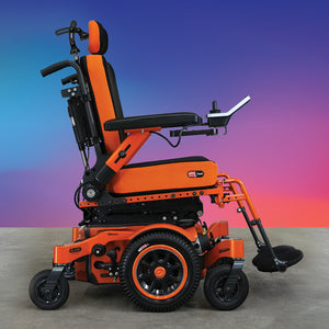 Centro 2.0-Powered Wheelchairs-The new Centro 2.0 blends modern updates with its proven, robust and reliable design. Now even more customisable, it introduces new features, including optional Memory Positioning for personalized seating and Shear Reduction Backrest for added comfort.-Glide Products