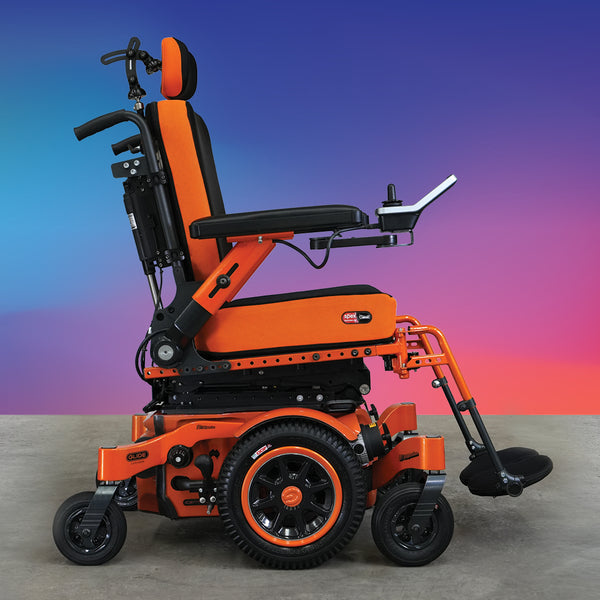 Centro 2.0-Powered Wheelchairs-The new Centro 2.0 blends modern updates with its proven, robust and reliable design. Now even more customisable, it introduces new features, including optional Memory Positioning for personalized seating and Shear Reduction Backrest for added comfort.-Glide Products