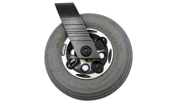 CASTOR 8" 200*50 - Aluminium hub - Pneumatic in Grey. 20064A-/spare-Glide Products