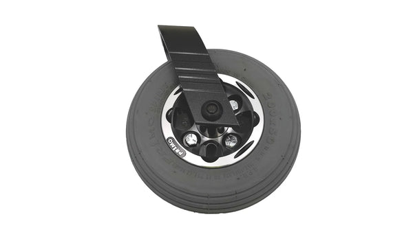 CASTOR 8" 200*50 - Aluminium hub - Foam filled tyre Grey. 20064A-F-/spare-Glide Products