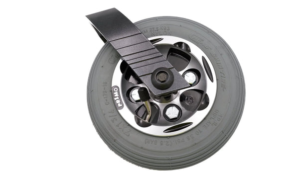 CASTOR 7" CENTRO - Grey Aluminium hub. Pneumatic 20066A-/spare-Glide Products