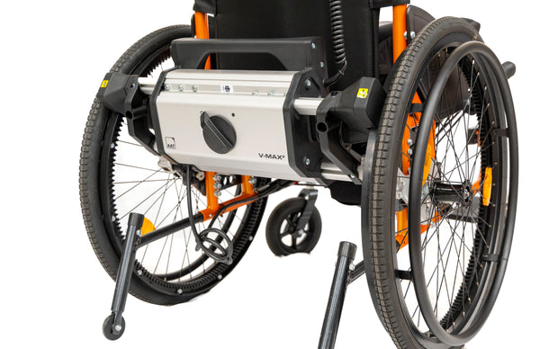 VMax2-Attendant-The pushing and braking aid V-MAX² makes it easier for you to negotiate inclines and thus extends your radius of action significantly.-Glide Products