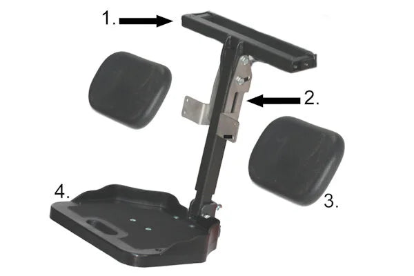 Legrest Single Centre Mount 310460-/spare-Glide Products