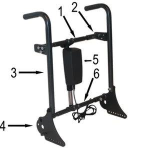 Recline System (Compact) for Centro - Complete 310665-/spare-Glide Products