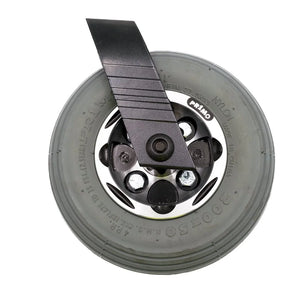 CASTOR 7" Grey CENTRO - Aluminium hub - Foam filled. 20066A-F-/spare-Glide Products