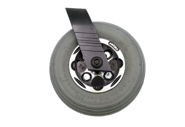 CASTOR 7" Grey CENTRO - Aluminium hub - Foam filled. 20066A-F-/spare-Glide Products