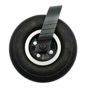 Castor Assembly 9" 2.80/2.50-4 Pneumatic - Black 20071-B-/spare-Glide Products