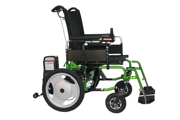 JetGlide-Paediatric Powered-The JetGlide is a lightweight powered wheelchair that is controlled with an easy-to-use ‘jet pilot’ joystick. -Glide Products