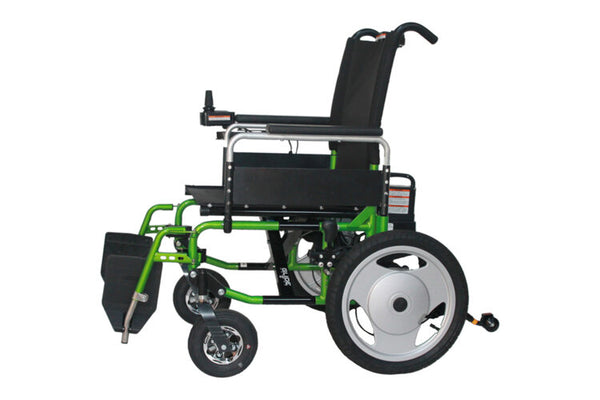 JetGlide-Paediatric Powered-The JetGlide is a lightweight powered wheelchair that is controlled with an easy-to-use ‘jet pilot’ joystick. -Glide Products