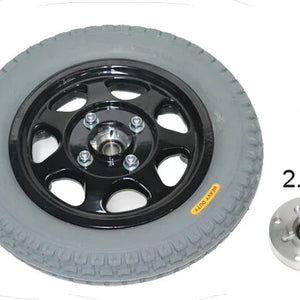 Wheel 12" 12-1/2 Split Rim 202714-/spare-Glide Products