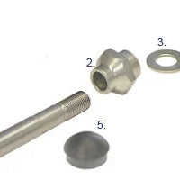 Axle G2 1/2" x 96mm STD Post July 2005 - 60007-/spare-Glide Products