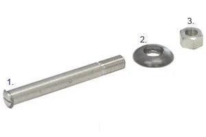 Axle G2 12mm x 107mm Rear wheel - Pre July 2005 - 60008-/spare-Glide Products