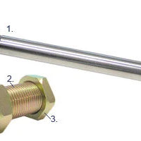 Axle QR 1/2"x123mm 200042-/spare-Glide Products