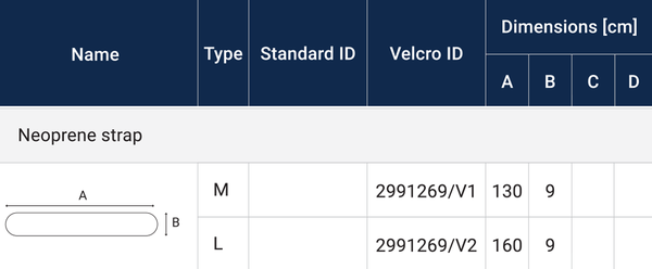 Stabilo Neoprene Strap-Stabilo-Glide Products