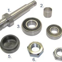 Pintle Kit Assembly 17mm Conversion (S6, 7, 8, 9) 200306-/spare-Glide Products
