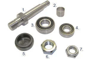 Pintle Kit Assembly 17mm Conversion (S6, 7, 8, 9) 200306-/spare-Glide Products