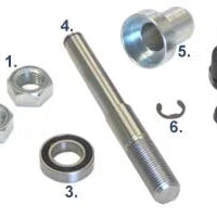 Pintle Kit Assembly (G2, S4) 51cm seat height 20031-/spare-Glide Products