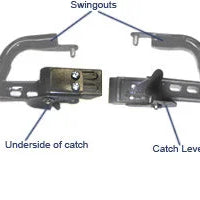 External Swingout Catch Face Up 3200765-/spare-Glide Products