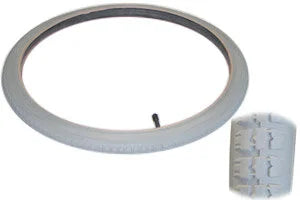 Tyre 20" x 1 3/8" Standard Pneumatic Grey 20262-/spare-Glide Products