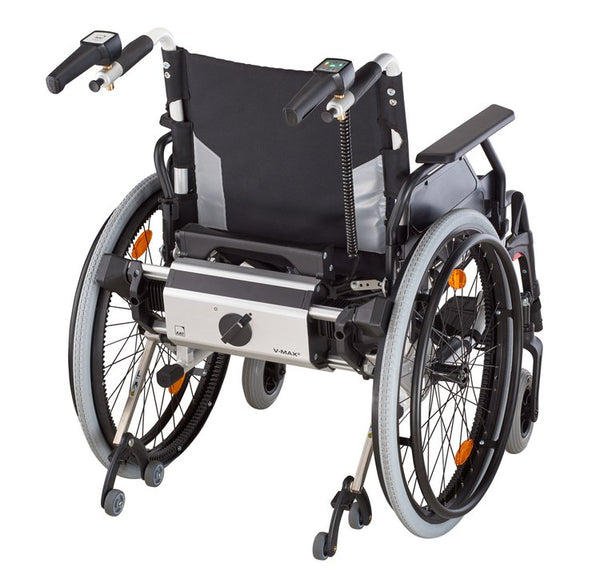 VMax2-Attendant-The pushing and braking aid V-MAX² makes it easier for you to negotiate inclines and thus extends your radius of action significantly.-Glide Products