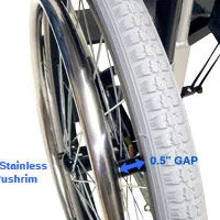 Pushrim 24" 0.5" Gap 20mm Diameter Tube 13051-/spare-Glide Products